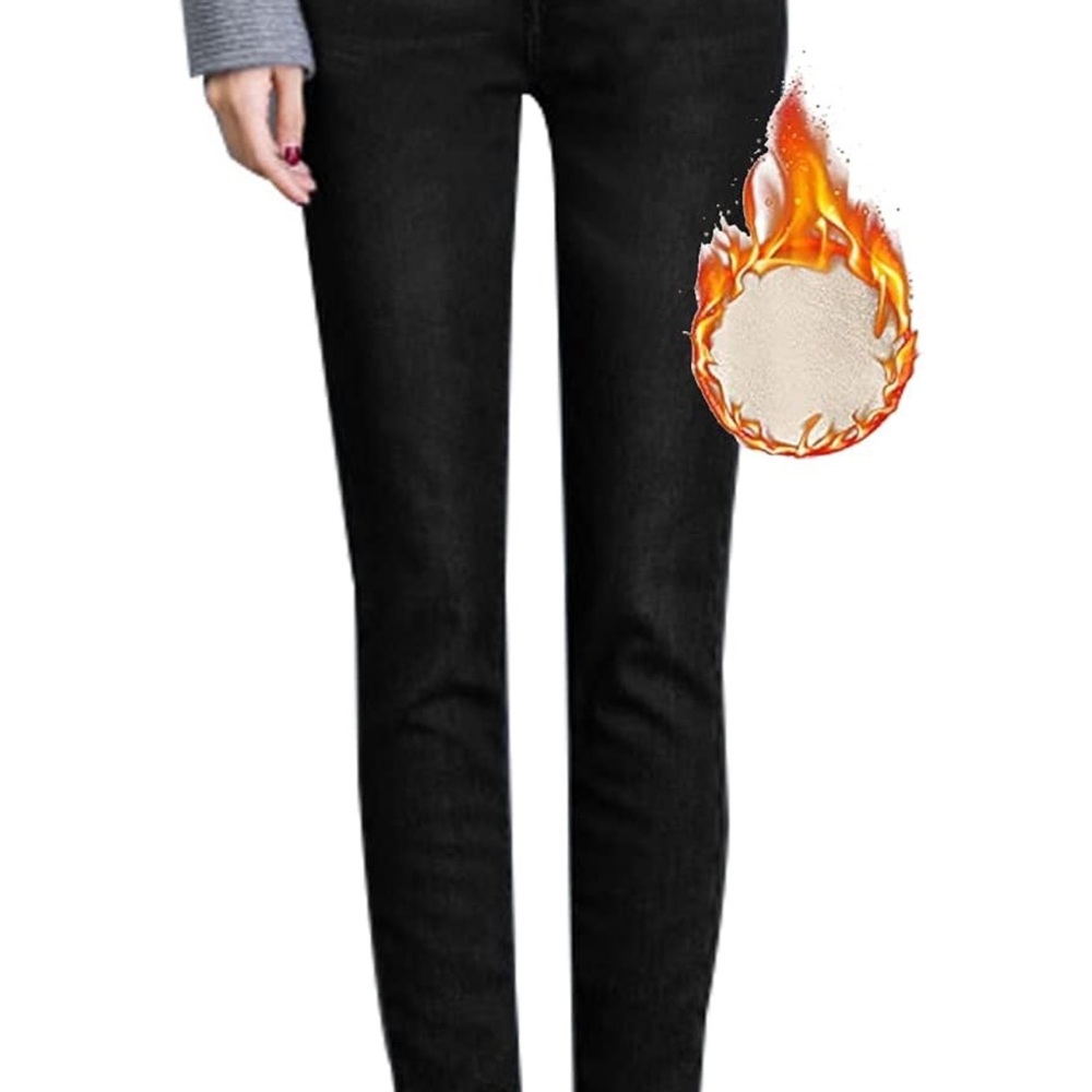 Women's Black Insulated Jean